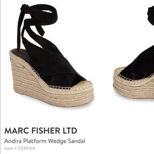 MARC FISHER PLATFORM WEDGE